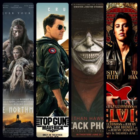 Collection of movie posters from major films from this summer.